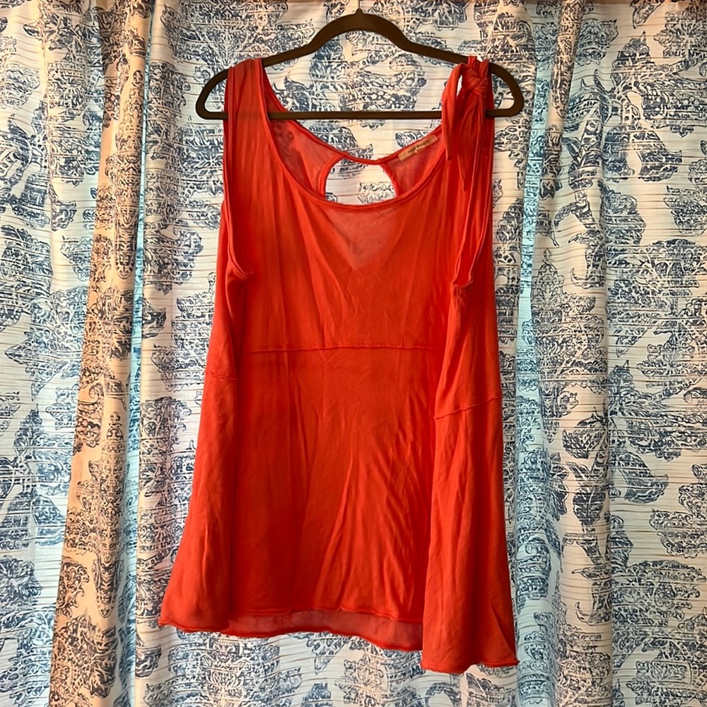 oversized Anthropologie tank